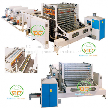 High Speed Non-Stop Toilet Paper Rewinding Production Line