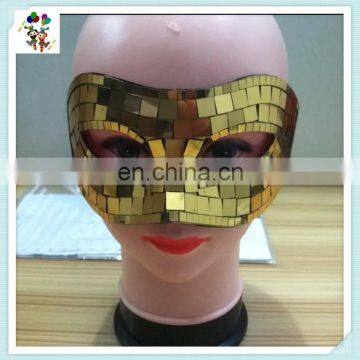 Gold Sequins Venetian Mardi Gras Masquerade Dance Party Masks HPC-0483