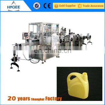 led bottle filling capping and labeling machine lights