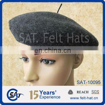 Classic French Beret, 100% Australian soft wool felt Apple Cap