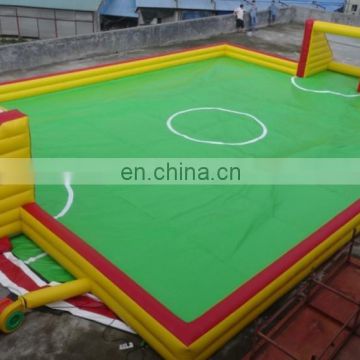 2015 newest inflatable soap football field