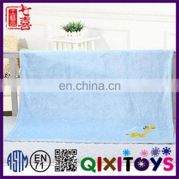 Newest Design custom design colored animal print blanket china factory handmade blanket