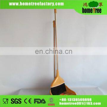 Newly low price plastic broom with dustpan