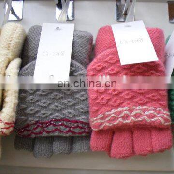 Best Prices different types acrylic knitted magic gloves with good offer