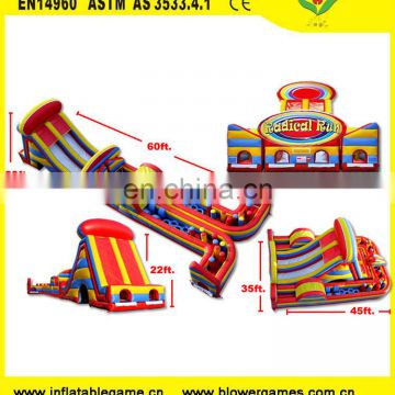 Outdoor Equipment Children's park inflatable obstacle course