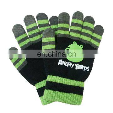 hotsale thick fabric smart phone touch gloves