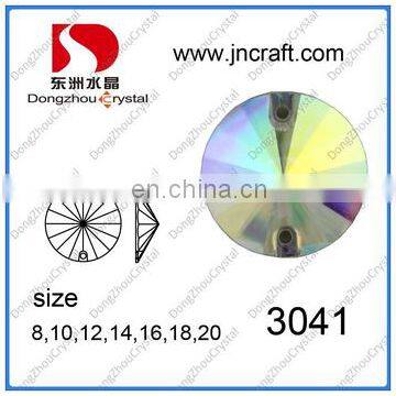 dongzhou crystal Crystal sew on rhinestones, sew on flat-backs , sew on crystal stones,sew on buttons