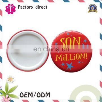 Cheap Round Advertising Tin Button Badge Pin/Blank Tinplate Badge Suppliers/Manufacturers photo-5