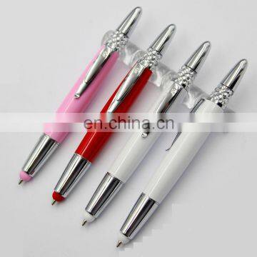 NEW fat curvy twist promotion gift stylus solid multi color Metal ball pen