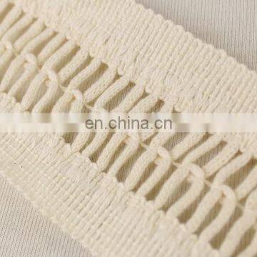 New Design Fancy Embroidery Natural Ladder Cotton Lace Trim for Bag photo-6