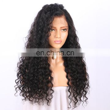 2018 hot sale natural hair wigs curly hair human hair full lace wig