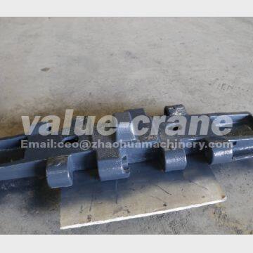 TEREX DEMAG CC1500 track pad crawler crane track plate undercarriage parts track shoe