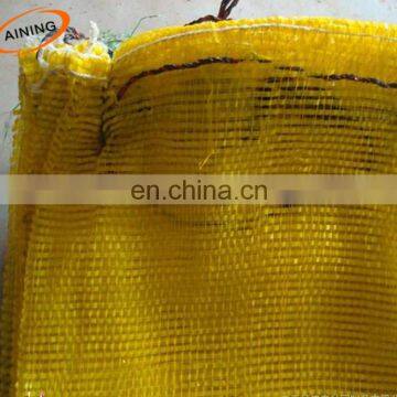 Plastic Drawstring Mesh Bag / Cabbage Long Mesh Bag