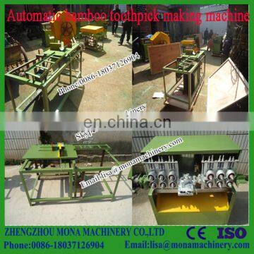 Electric wood toothpick production line with A full set of equipment