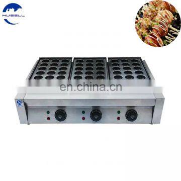 Japanese Stype Cast Iron Pan Takoyaki Maker Electric Takoyaki Making Machine for Sale photo-3