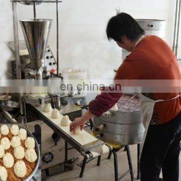 High Capacity Stainless Steel Chinese Pork Bun Making Machine momo stuffing machine