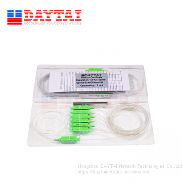 Mini Passive FTTH Fiber Optic Cable 1x6 PLC Splitter photo-3
