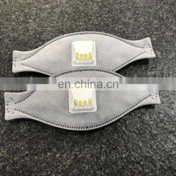 3-Panel Design FFP3 Custom Dust Mask With Exhalation Valve and Activated Carbon