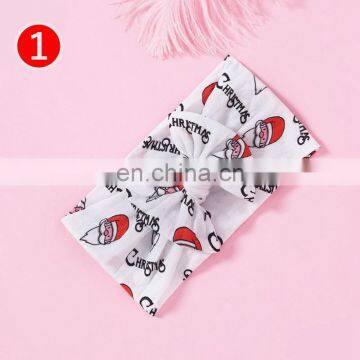 CLARMER Fashion Hair Accessories Child Hair Band Knotbow Christmas Girls Kids Knotted Headband photo-2