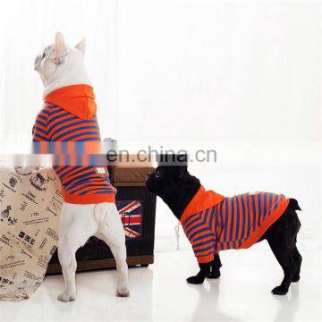 Eco Friendly hot sale fashion outdoor striped designers dog clothes winter sweater