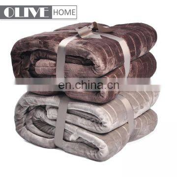 Luxurious Repreve Reversible Sherpa Throws 3D Imprinted Flannel Fleece Solaron Korean Blanket photo-4