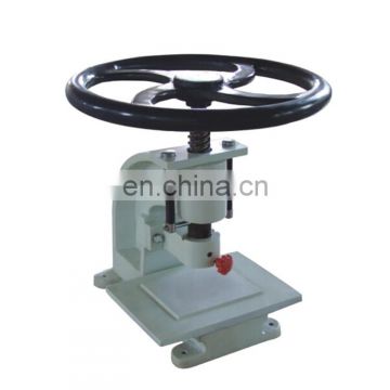 Manual Die Cutter Used for Making Rubber Sample