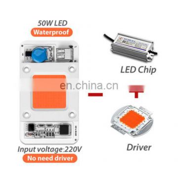 Factory supply driverless cob AC direct led driver ic 220v AC 50w COB led