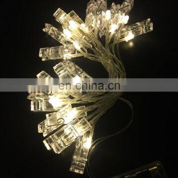Home Decoration 50Leds Photo Clip Led String Lights With 8 Modes Remote Control photo-4