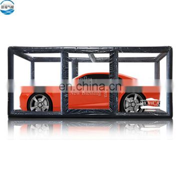 Indoor PVC dust proof clear bubble inflatable garage car paint booth