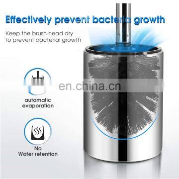New Product Stainless Steel Toilet Brush With Holder photo-3