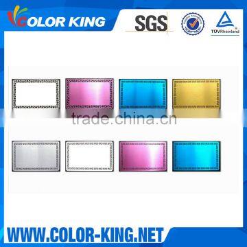 Many Colors 0.22mm Sublimation Aluminimum Metal Business Card