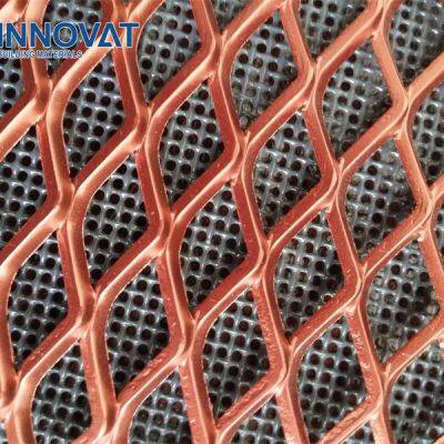 diamond hole expanded sheet metal wire mesh