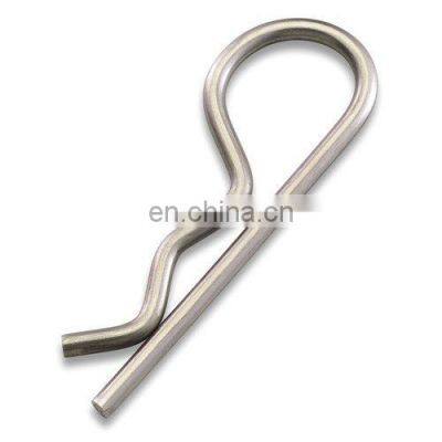 Stainless Steel R Pin with Zinc Plated Silver