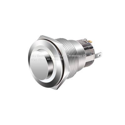 J&V 22MM Metal High Head Self-locking Switch Button