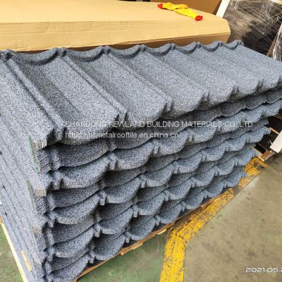 high quality materiales de construction stone coated metal roof tiles roofing sheet roman tile