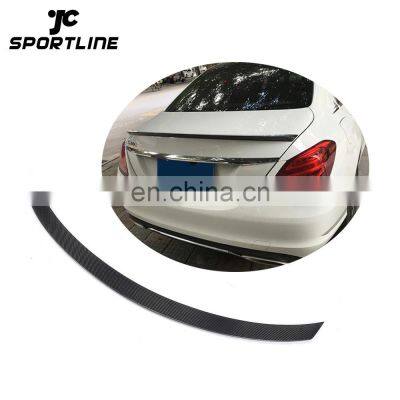 Carbon Fiber Rear Spoiler for Mercedes W205 E Class 4Matic Sedan 4-Door