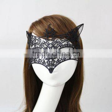 Wholesale Halloween/Chirstmas Sexy Lace Animal Fox Mask Made in China photo-4