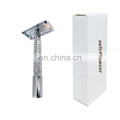 Wholesale Body Face Shave Metal Handle Underarm Shaver Safety Razor photo-3