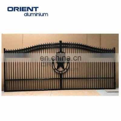 Customized fence gates metal and wood in different size