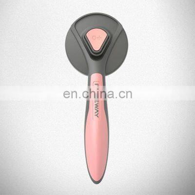 New Multifunction Hot Selling Cat Dog Lint Removal Self Cleaning Pet Hair Deshedding Tool Dog Grooming Brush photo-5