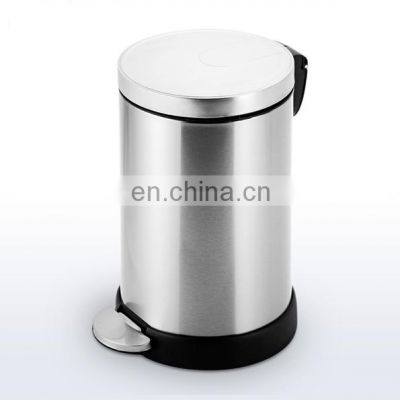 Bathroom Kitchen Dust Bin Stainless Steel   Mirror Finishing  Bin Dust 12L, 20L,27L, 30L Trash Bin