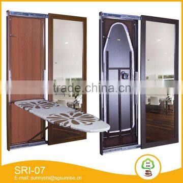 Sliding door wall mounted Foldable mirror commercial ironing board from sunrise