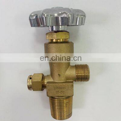 CGA320 High Pressure He Ar Gas Cylinders CGA Series Cylinder Valve 1 Piece Standard Pneumatic CGA350 Valve photo-3