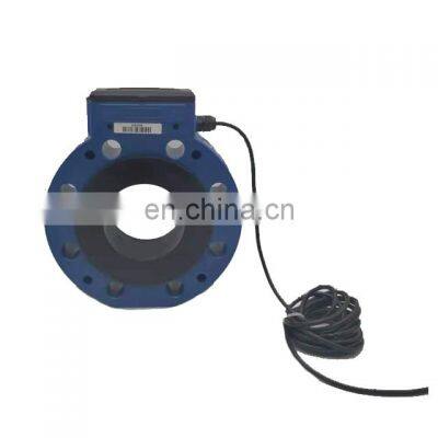 Inline Ultrasonic Water Measurement sandwich insertion type Ultrasonic Water Flow Meter