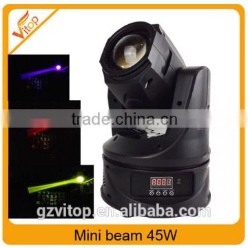 New fashion style mini moving head beam light 45W led stage lighting led beam