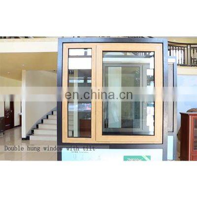 casement window with Tilt and Turn Single Double Outward Inward Aluminum  modern glass windows