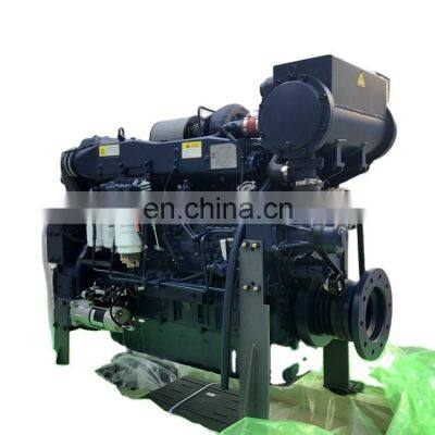 Hot sale genuine 327hp Weichai WD12 series WD12C327-15 marine diesel engine