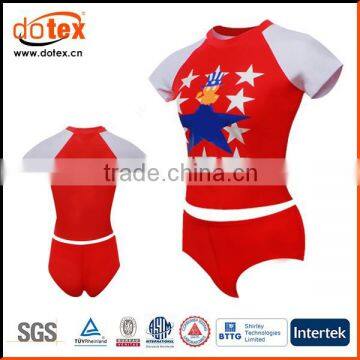 2016 SGS testing guarantee Custom UPF 50+ children swimwear