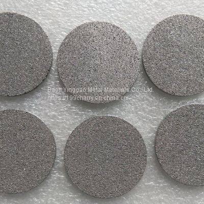 1mm Thickness Titanium Sintered Metal Porous Filter Plate photo-5