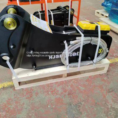 Triangle Flexible Piston 1 - 65 Ton Excavator Hydraulic Breaker Rock Breaking Hammer photo-3